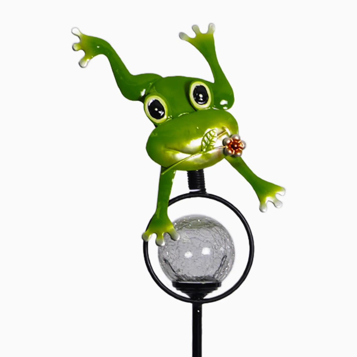 Frog Solar Garden Stake ShopFGI