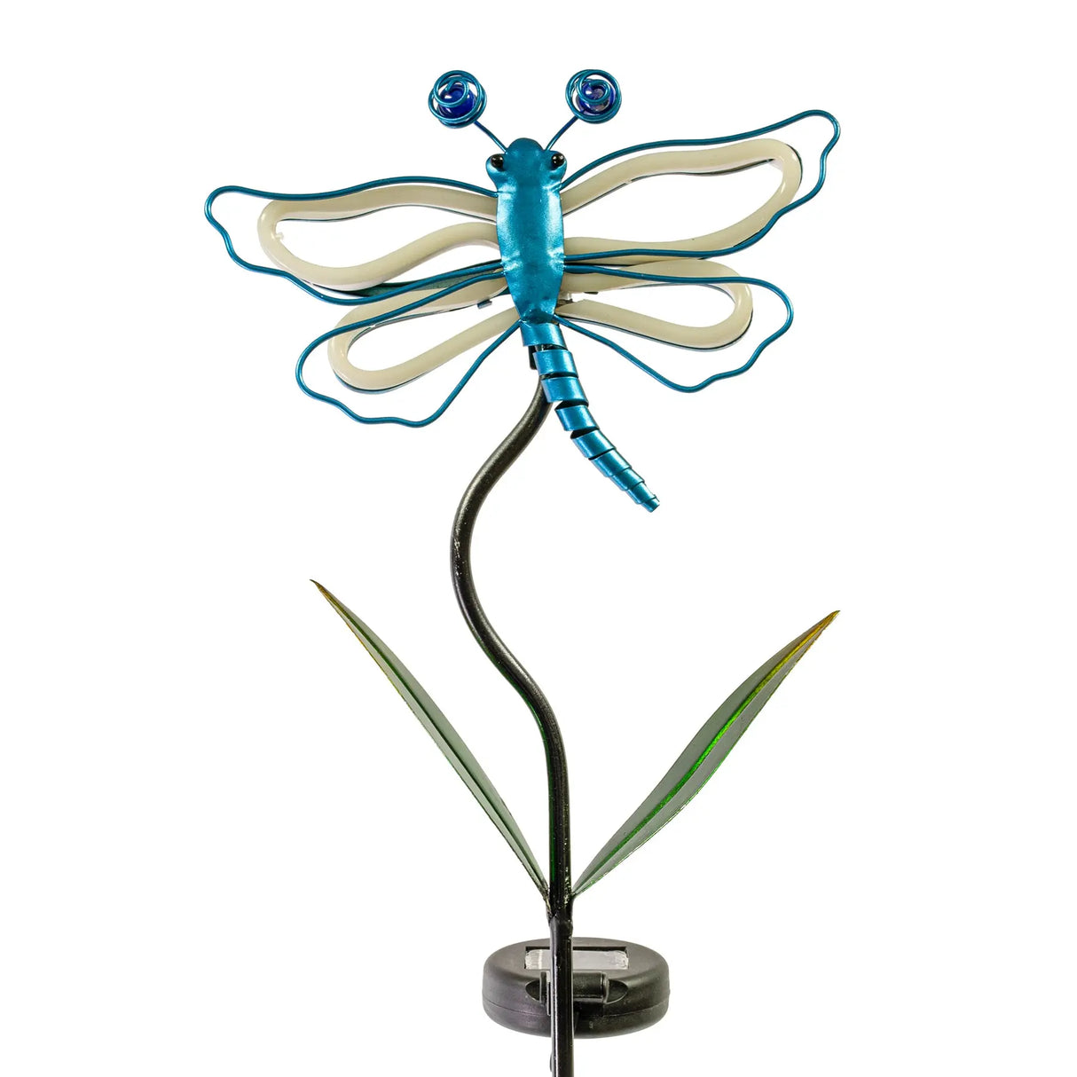 Solar Butterfly and Dragonfly Garden Stake Crosslight