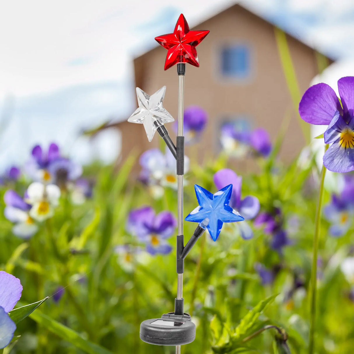 Patriot Stars Solar Stake Light ShopFGI