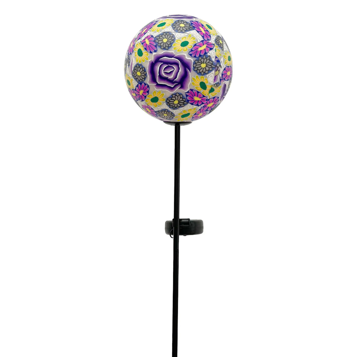 Paper Mache Ball Solar Garden Stake ShopFGI