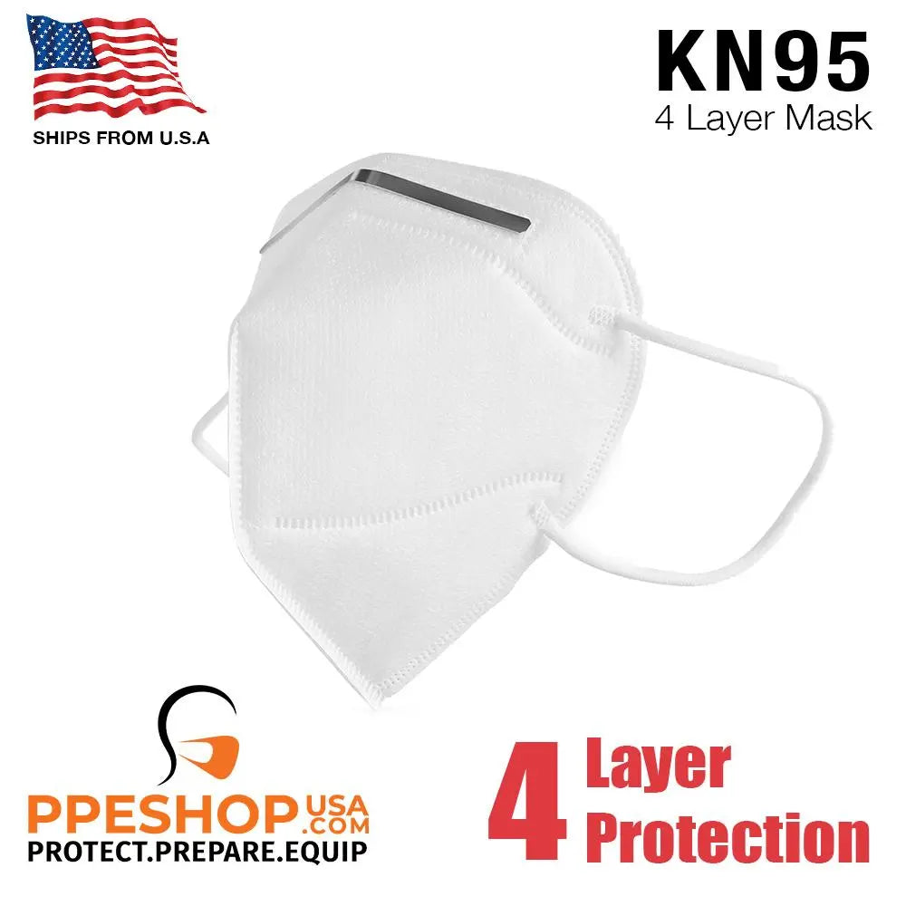 KN95 4-Layer Folding Face Mask ppeshopusa