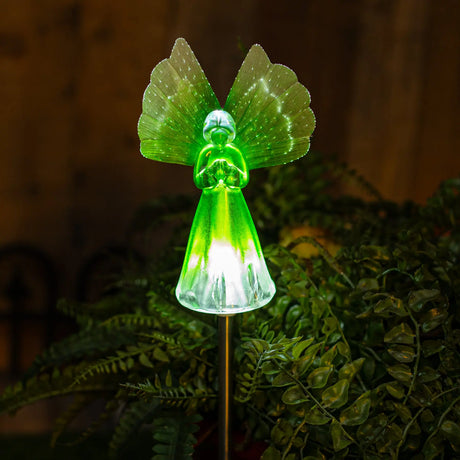 Angel Solar Garden Stake Crosslight