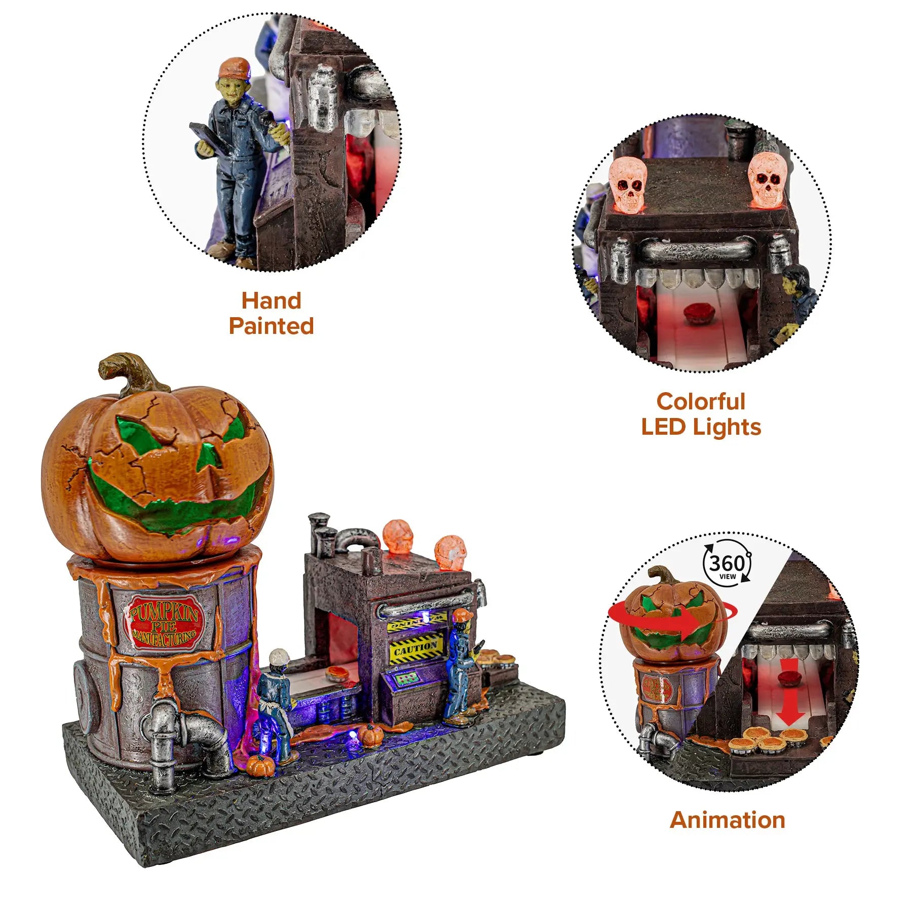 ☆pumpkin pie☆ Animated Pumpkin Pie Factory - ShopFGI