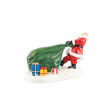 Santa Pulling Toy Bag fgsquarevillage