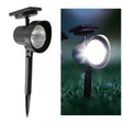 Solar Spotlight, Set of 1 (Black) ShopFGI