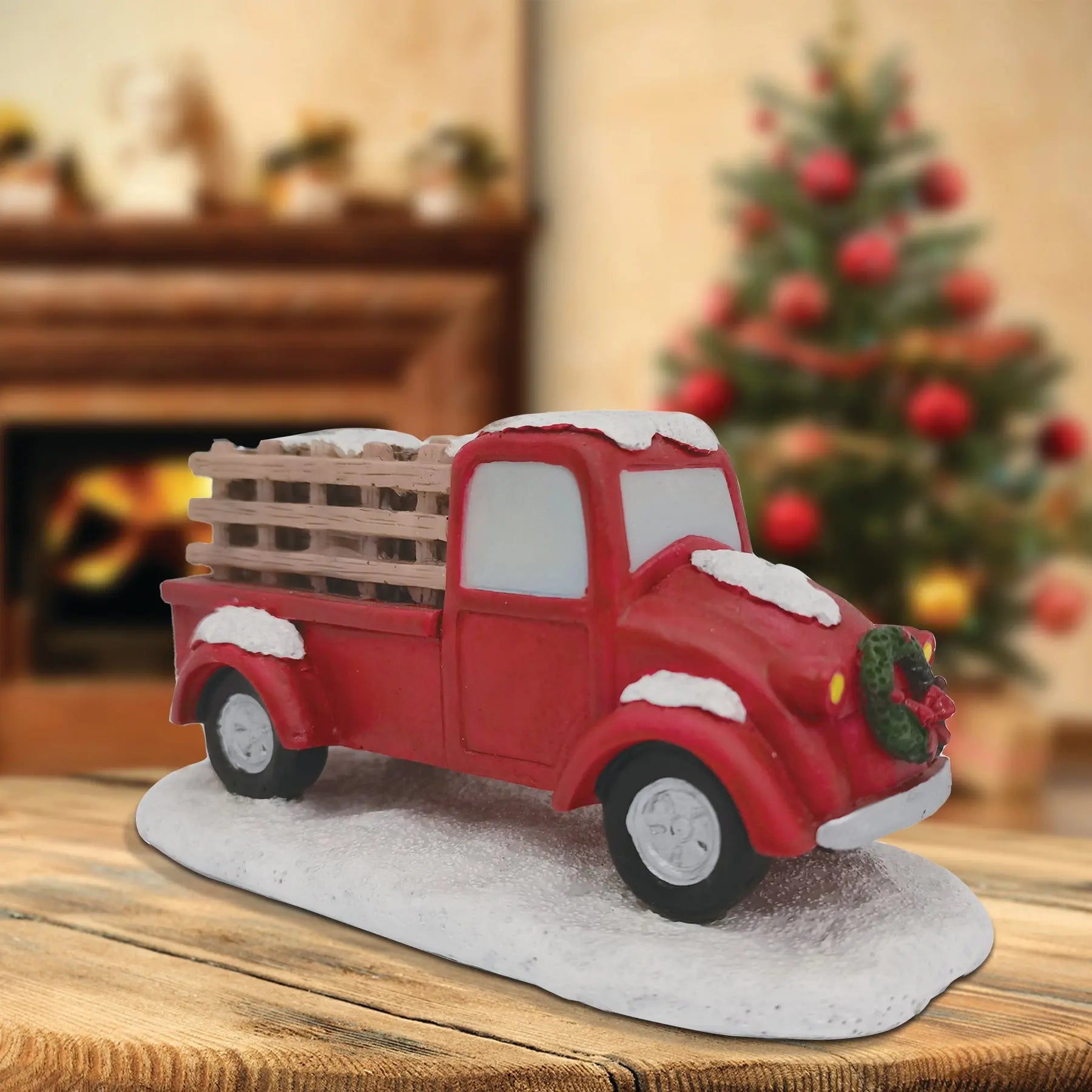 Santa in Red Car – fgsquarevillage