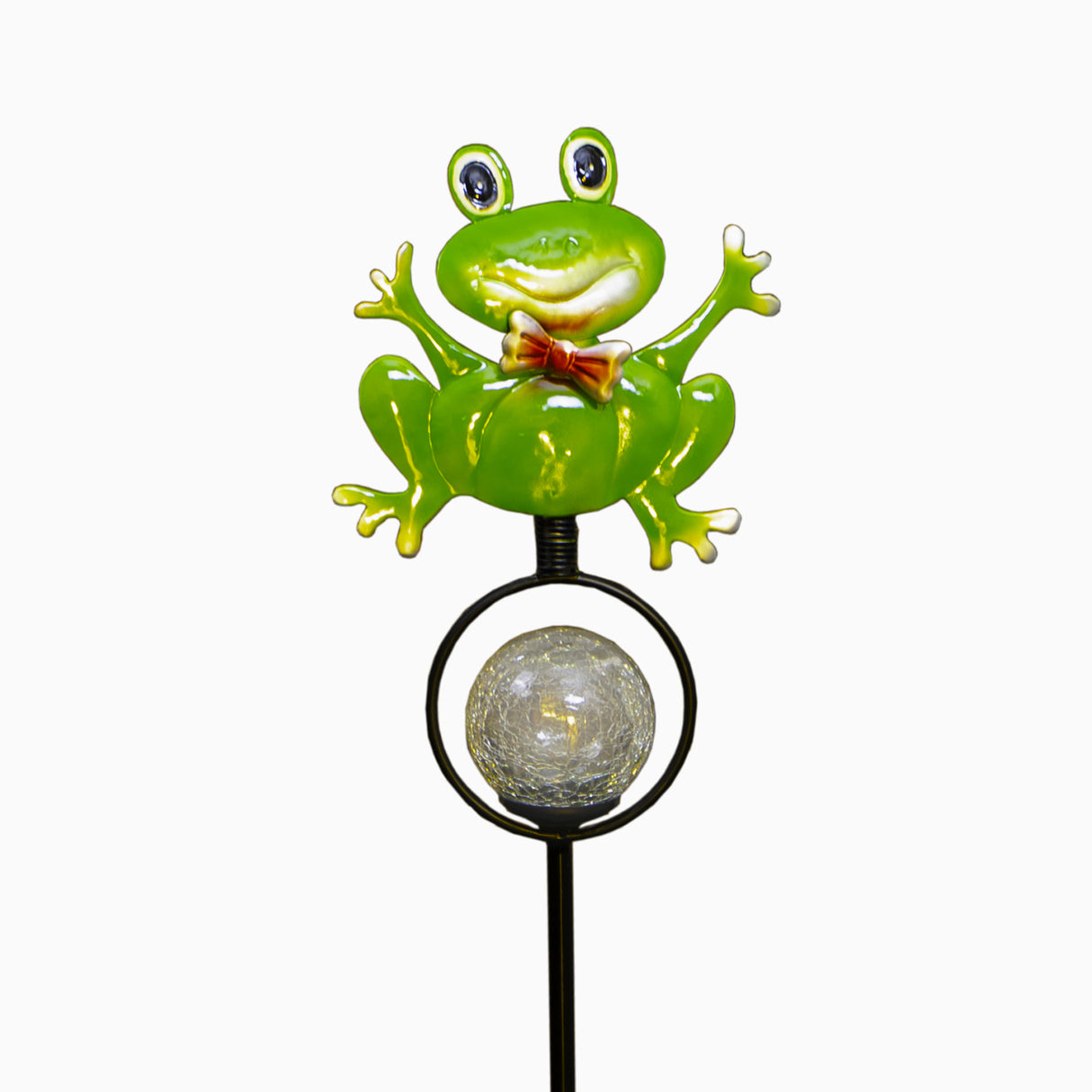 Frog Solar Garden Stake