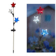 Patriot Stars Solar Stake Light ShopFGI